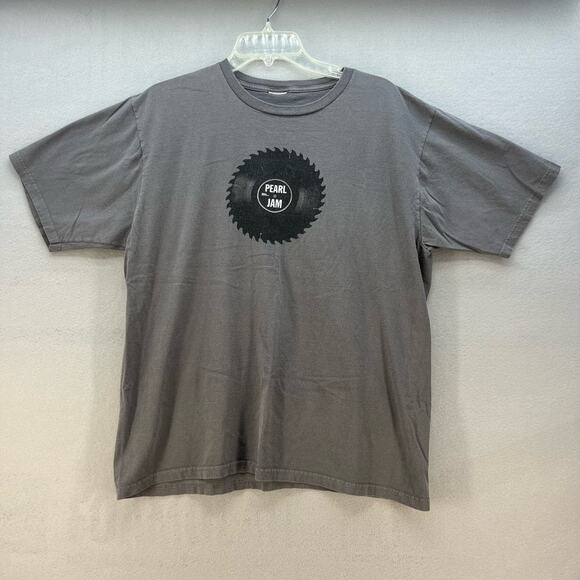 Pearl Jam Other - Pearl Jam Concert T-Shirt Men's Large Grey 2010 Tour 90s Grunge Music Shirt